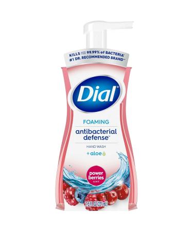 Dial Antibacterial Foaming Hand Wash - Power Berries 7.5 Oz Pump Bottle | Bulk 8/Carton - Shop Now - Buy Online on GoSupps.com
