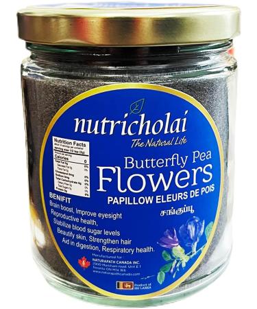 Butterfly Pea Flower Powder | 100g | Blue Matcha | Caffeine Free - Buy Online on GoSupps.com