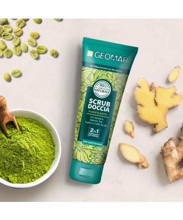 GEOMAR | Exfoliating by Ducha Purifying 2 in 1 Exfolia y Limpia Uso Diario 95% Natural Origin F rmula Vegana Dermatol gicamente Testado Made in Italy 250 ml - Buy Online on GoSupps.com
