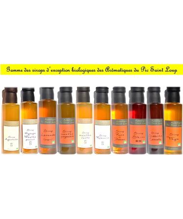 Assortment French syrup: curacao syrup anise and apple of love - Buy Online on GoSupps.com