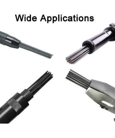 38Pcs Replacement 5-Inch Manganese Steel Needles Set for Needle Scaler - Flat Tip - Buy Online on GoSupps.com