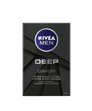 Nivea Men Deep Comfort After Shave Lotion - Antibacterial Pack of 4 (4 x 100ml) - Buy Online Internationally - Buy Online on GoSupps.com
