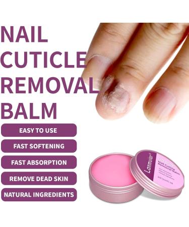 Cuticle Removal Cream 20g Cuticle Removal for Smooth & Moisturize Nails Instant Cuticle Remover Hand Nail Cream Natural Nail Strengthener Nail Care Balm for Nail Repair Growth - Buy Online on GoSupps.com