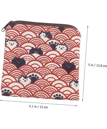 Orfofe 2-Piece Decorative Menstrual Pillow Bag | Practical Storage Pocket for Women - Stylish & Functional Period Bandage Tapes - Buy Online on GoSupps.com