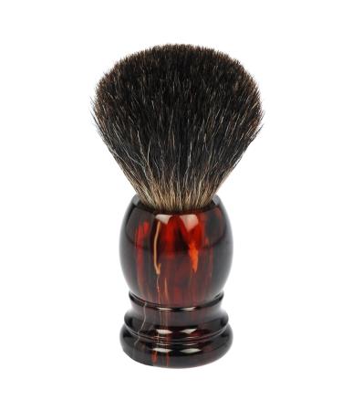 Fantasia shaving brush pure badger Havana plastic handle height: 9.5 cm 1 pack (1 x 115 g)
