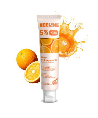 CEELIKE Kids Toothpaste 5% Hydroxyapatite for Mineral & Remineralization Care Natural Sweetness & Herbal Protection 113g (1)
