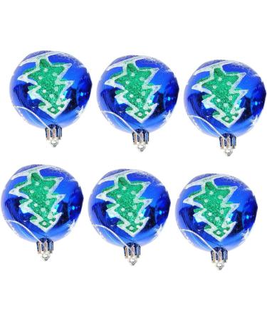 Cabilock 18 Pcs Christmas Decor Lob Christmas Baubles Decorative Christmas Hanging Ornament Balls Boxed Pack - Buy Online on GoSupps.com