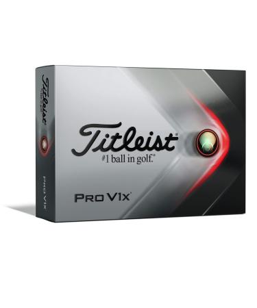 Titleist Pro V1x Golf Balls Prior Generation (One Dozen) White Low Numbers Golf Balls
