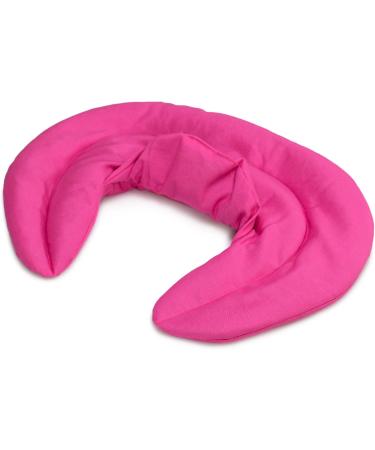 Cozy Pink Neck Pillow with Stand-Up Collar - Heat Pad & Grain Pillow for Ultimate Comfort - Buy Online on GoSupps.com