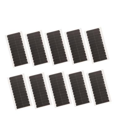 SOESFOUFU 10 Sheets hair extension double sided tape Hair Extensions Wigs Supplies Wigs Tape Lace Front Wig Tape Human Hair Double- Sided Replacement Tape no trace Non-Woven Fabric bracket