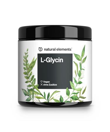 L-glycin powder-500g (11 months range)-tasteless-vegan optimally dosed without additives-produced in Germany - Buy Online on GoSupps.com