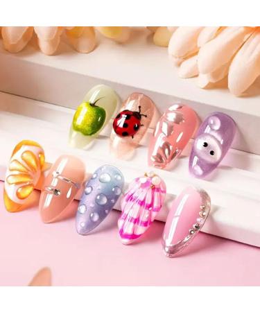  demaxiyad 3D Nail Gel | 15ml 3D Nail Molding Gel Strengthening Glue for Manicures Women's Girls' Beginners' Salon Home Evening Wedding - Buy Online on GoSupps.com