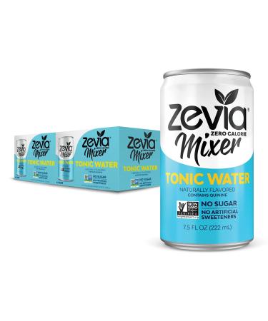 Zevia Zero Calorie Mixer, Tonic Water, 7.5 Ounces (Pack of 12) Tonic Water 7.5 Fl Oz (Pack of 12) - Buy Online on GoSupps.com