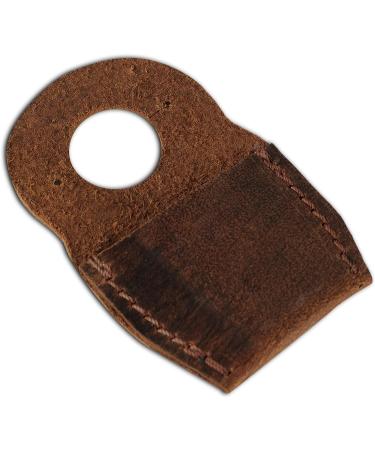 CestAntiQ Handmade Leather Thumb Guard and Finger Protector for Carpenter Carving - Brown - Buy Online on GoSupps.com
