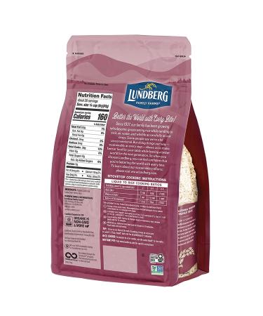 Organic California White Basmati Rice - Lundberg Family Farms (32 oz, 3-Pack) | Gluten-Free, Non-GMO, Vegan, Kosher - Buy Online on GoSupps.com