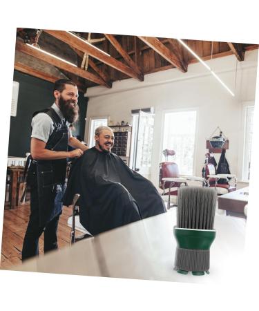 Housoutil Cleaning Brush Dust Cleaner for Home Ear Blow Dryer Hair Brush Neck Duster Japanese Hair Clip Barber Brush Duster Hair Cutting Tool Barber Shaving Plastic Duster Brush Household 14.5X7X7CM Green - Buy Online on GoSupps.com