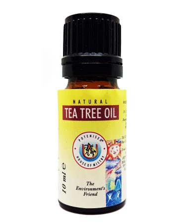 100% Pure Tea Tree Oil Tea Tree 10 ml (Pack of 1)