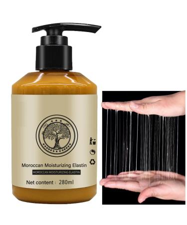Morocco Curl Defining Cream 300g Morocco Dynamic Elastin - Long-Lasting Styling Volume Moisturizing Elasticity Wavy Hair Anti Frizz Curl Cream