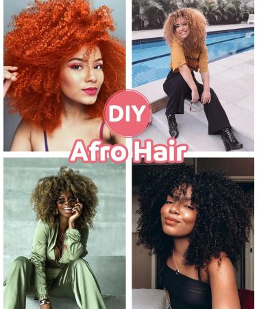 24 Inch Marley Hair Orange Spring Twist Braiding Hair 3 Pack - Pre-Separated Afro Twist Faux Locs Crochet Hair for Black Women - Buy Online on GoSupps.com