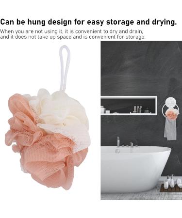 Mesh Bathing Ball | Elegant Body Brush & Loofah for Men & Women | Clean Skin Shower Sponge Puff - Buy Online on GoSupps.com