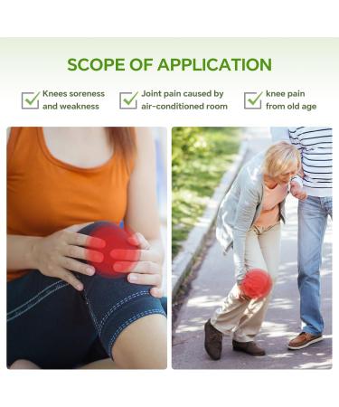 Clundoo Pain Relief Patch - 60 Pieces Moxibustion Patches for Knee Back Neck & Shoulder Pain Relief | International Shipping Available - Buy Online on GoSupps.com