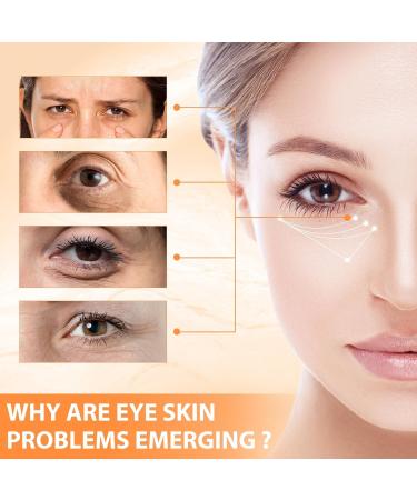 NYYQYYN Revive + Glow Vitamin C Eye Balm Hydrating Eye Cream Improve Dark Circles Refreshing and Non-Sticky (2 Pcs) - Buy Online on GoSupps.com
