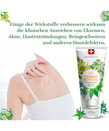 Swissmedicus DermoRevital Herbal Balm - 200ml for Skin Regeneration & Sun Damage Relief with Beta-Glucan - International Shipping - Buy Online on GoSupps.com