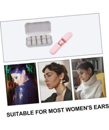 Anti-Noise Silicone Ear Defenders for Students - Noise Reduction Hearing Protection Set - Pink - Buy Online on GoSupps.com