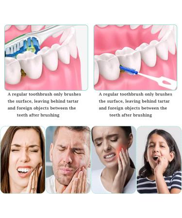Buy Bituocs 200 Interdental Brushes - Effective Bendable Toothpicks for Plaque Removal | Fast International Shipping - Buy Online on GoSupps.com