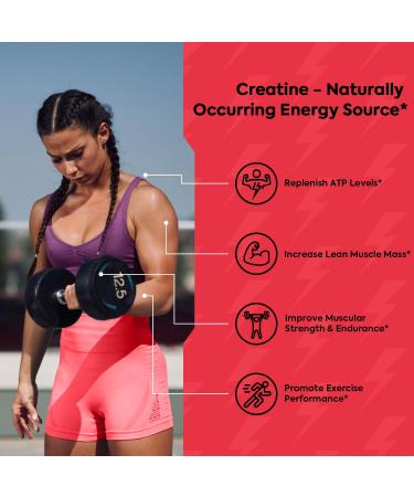 High-Quality Creatine Monohydrate Powder - 5g Serving Unflavored Micronized Enhance Performance & Build Muscle - 45 Servings No Fillers International Shipping - Buy Online on GoSupps.com