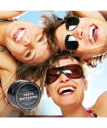 Natural Activated Charcoal Teeth Whitening Powder - 2.01 oz | Worldwide Shipping - Buy Online on GoSupps.com