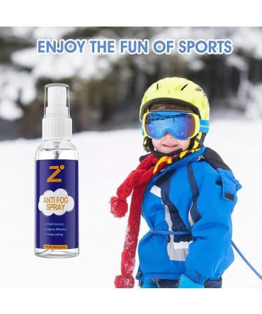 Anti Fog Spray for Glasses - Defogger for Non-AR Lenses, Ski Goggles, Snorkel Mask - 2oz Bottle - Buy Online on GoSupps.com