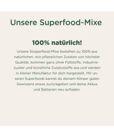 Buy Sooper Food Golden Love 250g - Bio Vegan Superfood Powder with Turmeric Ashwagandha & Ayurvedic Herbs - Natural Boost for Health - Buy Online on GoSupps.com