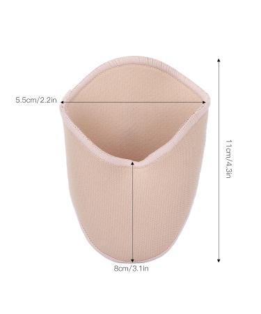Foot Care Dance Protection - Comfortable & Breathable Toe Ballet Half Pads for High Heels Cuttable Toe Protection for Dancers | International Shipping - Buy Online on GoSupps.com