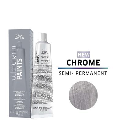 WELLA Color Charm Semi-Permanent Hair Color Chrome 2 oz - Long-Lasting Color - Single Pack - Buy Online on GoSupps.com
