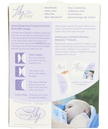 LilyPadz Reusable Silicone Nursing Pads - Regular Size (1 Pair) - Buy Online on GoSupps.com