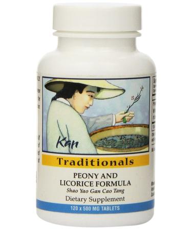 Kan Herbs - Traditionals- Peony and Licorice Formula 120 tabs
