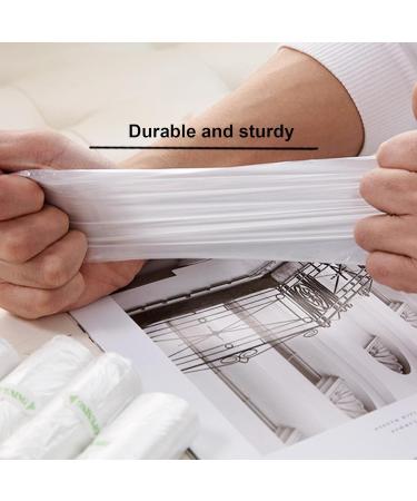 Rubbish Bag Unscented Small Bags for Household Garbage | Desktop Trash Can Wastebasket Liners for Kitchen Bedroom Living Room Dormitory Car Offices - Buy Online on GoSupps.com