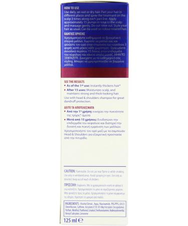 Head & Shoulders Tonicoextra Fortifying Hair Treatment - Buy Online on GoSupps.com
