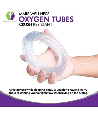 Mars Wellness Premium Clear Crush Resistant Oxygen Tubing - 50ft x 3 Tubes - Pack of 3 - Buy Online on GoSupps.com