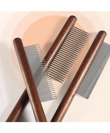 3 Pieces Flea Comb Flea Comb for Dogs Cat Comb Tear Stain Removal Cat Comb for Grooming and Dehairing Face and Paws Tooth Comb Grooming Set Remove Float Hair Tear Marks Tick Removal Tool (White) - Buy Online on GoSupps.com