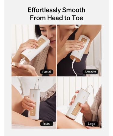 Sapphire Air Ice-Cooling IPL Hair Removal: Safe & Painless Solution for Body, Face & Bikini - Buy Online on GoSupps.com