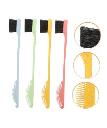 FRCOLOR 12 Pcs Double Ended Eyebrow & Lash Brush Set - Versatile Hairline & Eyebrow Combs for Perfect Styling | International Shipping Available - Buy Online on GoSupps.com