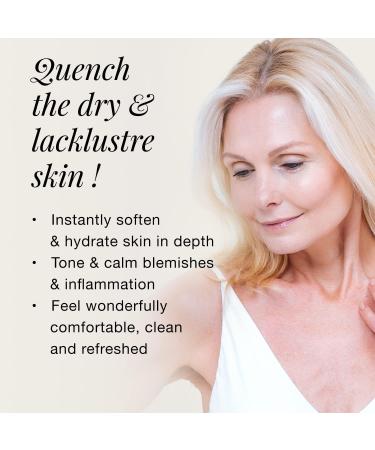 Poppy Austin 120mL Rose Water Toner for Face - Cruelty-Free & Alcohol-Free Moroccan Facial Toner - Triple Purified Rosewater for Face - Buy Online on GoSupps.com