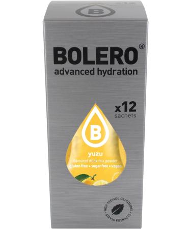 Bolero Advanced Hydration Sugar Free Instant Drink (YUZU) 9g x 12 sachets - Buy Online on GoSupps.com