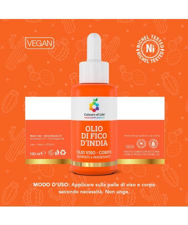 Prickly Pear Oil for Face and Body Nourishing and Regenerating 100ml - Buy Online on GoSupps.com