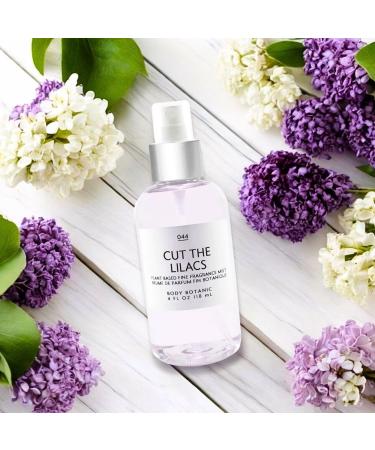 Cut the Lilacs (Lilac in Bloom) Fine Fragrance Mist by Body Botanic 4 Fl Oz 118 mL - the Intoxicating Scent of Spring Lilacs in Bloom - with Plant Extracts. - Buy Online on GoSupps.com