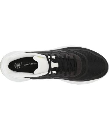 adidas Women's Duramo 10 Running Shoe 7.5 - Black/Black/Almost Lime - Buy Online on GoSupps.com