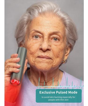 Rotsha Red Light Therapy Device - Handheld 940nm/850nm/830nm/660nm Infrared Wand for Pain Relief and Healing - At-Home Healthcare Gift for Women, Men, Elders, and Pets - Buy Online on GoSupps.com