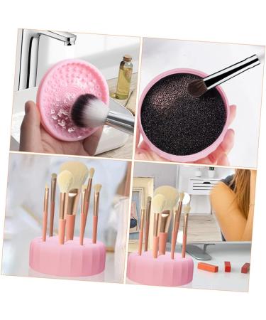 Beaupretty Makeup Makeup Brush Cleaning Box Makeup cleaning brush scrubber silicone cleaner for makeup cosmetic brush cleaning mat makeup brush mat cleaning supplies foldable Silica Brush - Buy Online on GoSupps.com